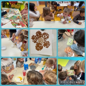semaine du goût: ateliers en maternelle