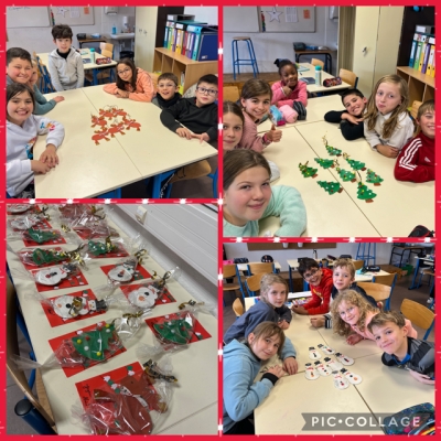 Bricolages de No&euml;l - CM1B