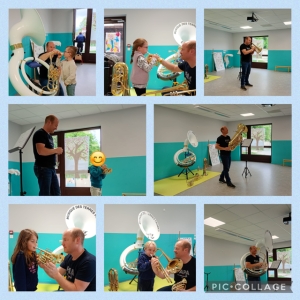 Présentation d&#039;instruments de musique en maternelle