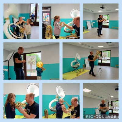 Présentation d'instruments de musique en maternelle
