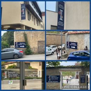 Nouvelles enseignes de l&#039;Institution St François - Ste Cécile