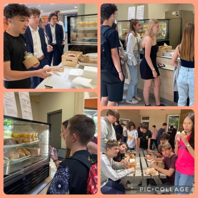 Ouverture de la Cafétéria au lycée