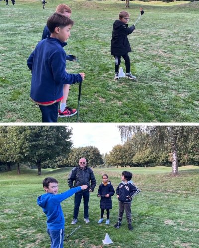 Dernière séance de golf CM1B