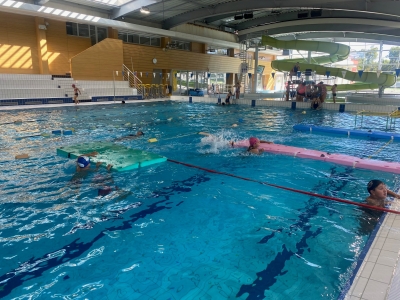 D&eacute;but du cycle piscine