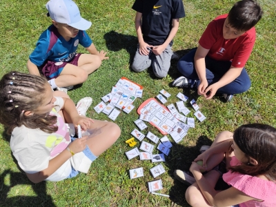 Reprise de l'école dehors e, CE1/CE2 et CE2