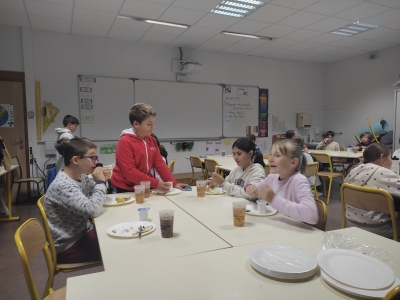 petit déjeuner et balade en CM2B