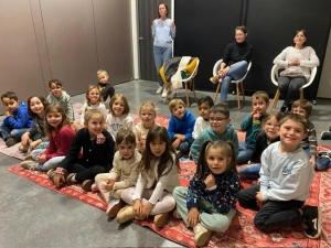 1ère visite à la médiathèque