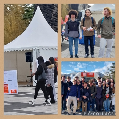 Les terminales en sortie sur le campus de l'UGA pour la JDL 2025