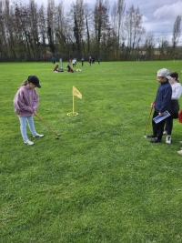 3&egrave;me s&eacute;ance de golf en CM1