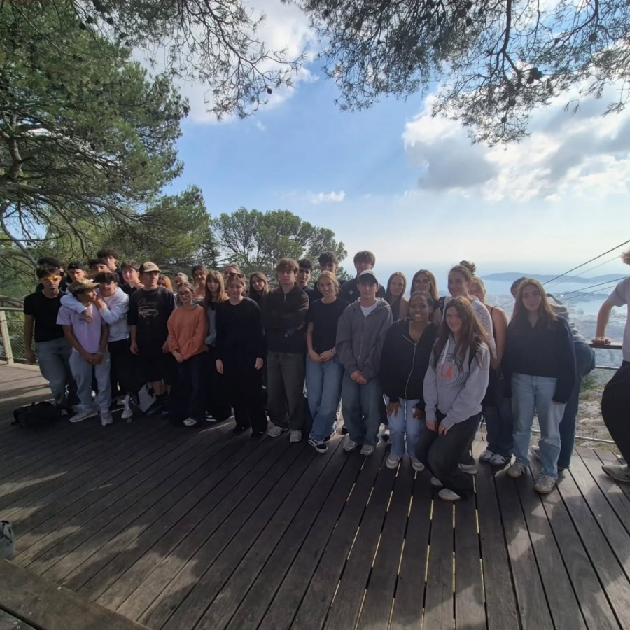 Voyage d'intégration dans le sud de la France pour nos élèves de terminale.