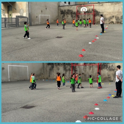 Début du cycle basket en CE1/CE2