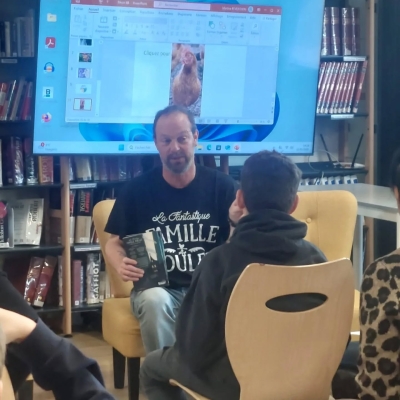 Rencontre litt&eacute;raire en 6eme