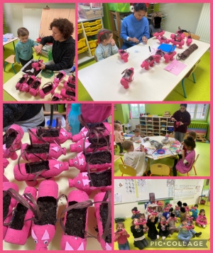 Petit cochon fleurira