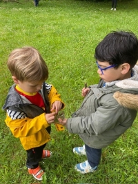 Ecole du dehors: les 5 sens