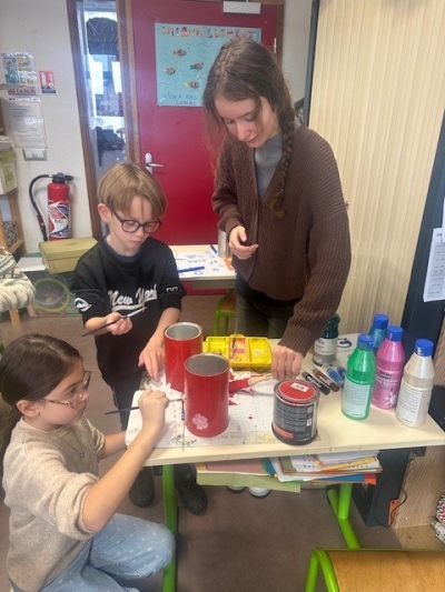 Les nichoirs en CE1CE2