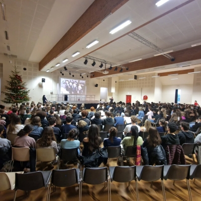 Temps fort de No&euml;l des Lyc&eacute;ens