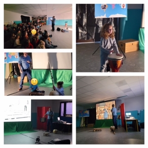 Spectacle voyage en Asie en maternelle