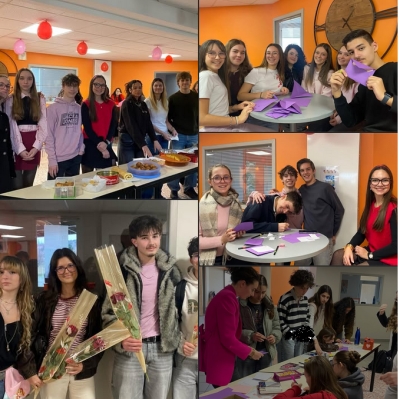 Saint-Valentin au lyc&eacute;e, les troisi&egrave;mes invit&eacute;s !