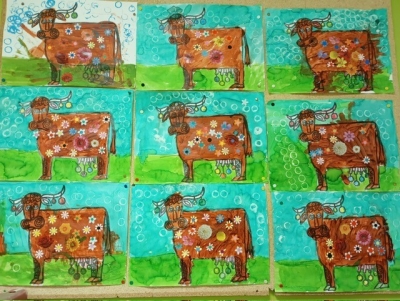 Les vaches de la classe de PSMSV