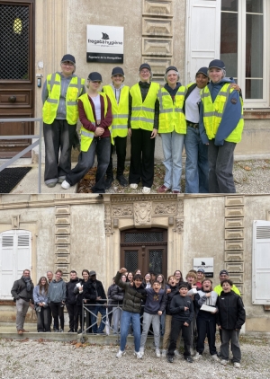 Visite des entreprises Allimand et Fregata &agrave; Rives et Charavines